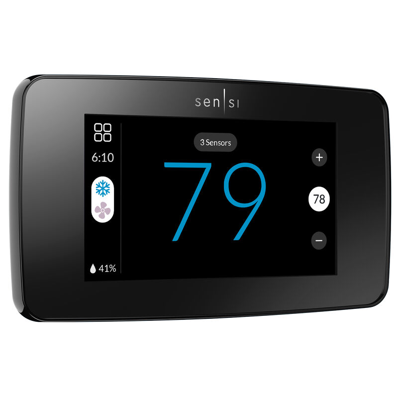 Sensi Touch 2 smart thermostat Black Duke Energy Business Savings